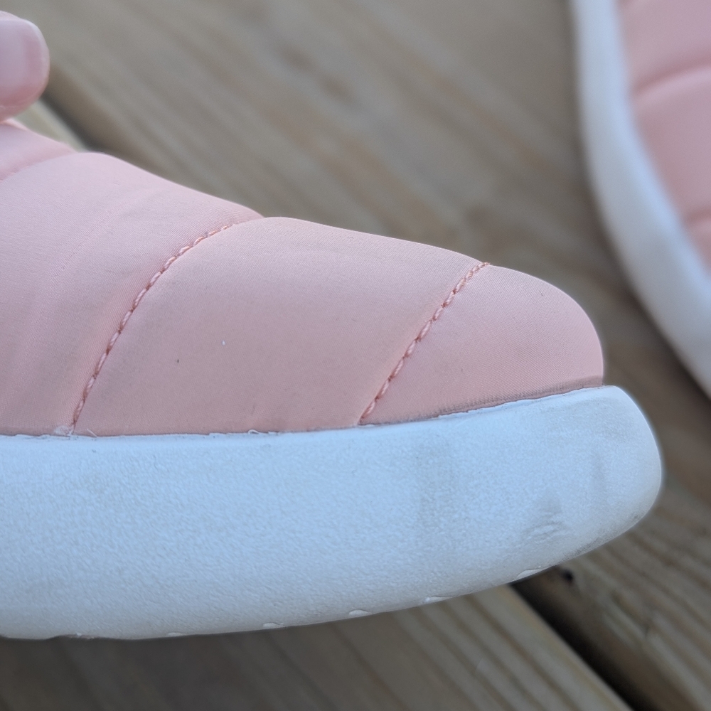 Toms Alpargata Mallow Peach Quilted Slip On Flats Size 6 - Picture 2 of 9